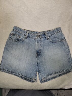 Vintage Polo Jeans Company Ralph Lauren 5" Saturday Denim Shorts Size 4 EUC